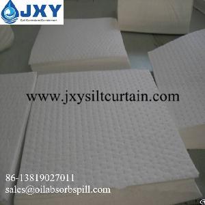 Dimpled White Oil Absorbent Pads