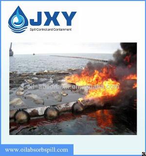 fireproofing oil spill boom