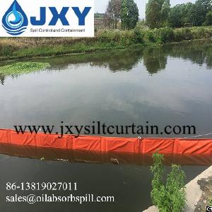 pvc oil containment fence boom