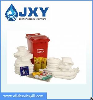 hundred sixty litres oil wheeled spill kit