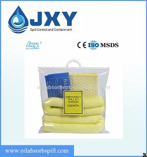 Twenty Litres Chemical Spill Kit For Plastic Carry Bag