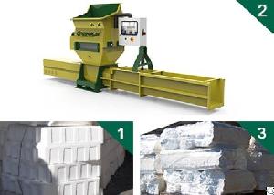 styrofoam recycling greenmax apolo c200 compactor