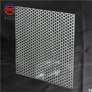 glazed tempered glass