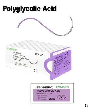 polyglycolic acid sutures