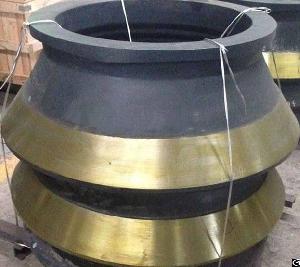  S4800 Cone Crusher Standard Mantle Bowl Liner Concave Ring Supply