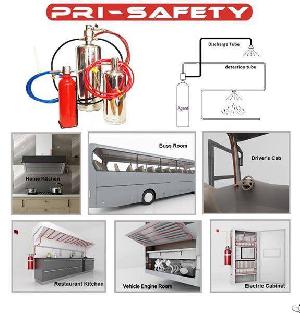 electrical rally car fire extinguisher systems