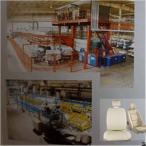 Bicycle / Motorcycle / Car Seat Mat Pu Foaming Machine And Production Line