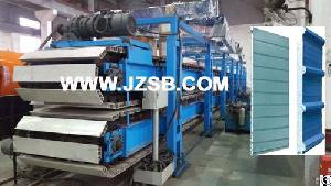 pu sandwich panel foaming machine line