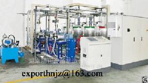 four component pressure foaming machine pu sandwich panel line