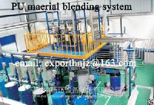 pu polyol blending system