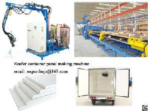 reefer container panel machine