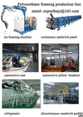 twenty four polyurethane pu foaming line