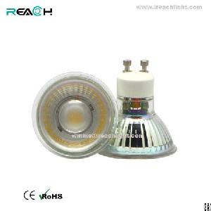 5w Glass Gu10 Led Spotlight, 380lm, Non-dimmable, 60degree, Replace 40w Halogen Light