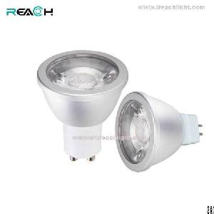 gu10 led spotlight 7w dimmable 600lm 38degree cob