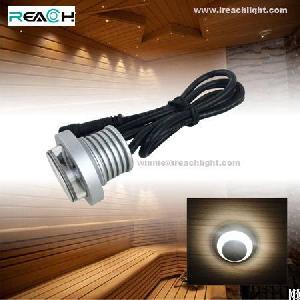 led anti glare spotlight 1w dc12v ip67 waterproof sauna ktv room restaurant villa decoration