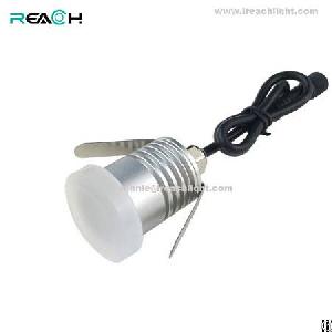 Led Moonlight Wall Lamp, Soft Light, Aluminum Body, Arcylic Cover, Dc12-24v, 1w, Decoration In Wall