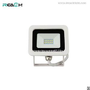 slim led flood light driverless 10w 800lm 120degree sensor ip65