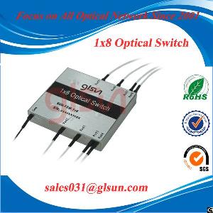 insertion loss 1x8 fiber optic switch