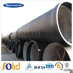 En545 Ductile Iron Pipe Class K9 C25 C30 C40 Socket Spigot Water Pipe