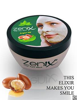 Zenix Clay Face Mask Aragan Oil