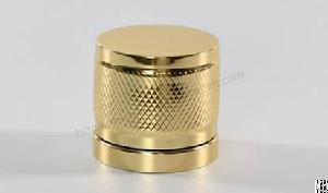 Golden Aluminum Perfume Cover