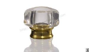 Silver Golden Plastic Perfume Lid