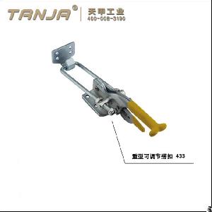 Tanja 433 High Quality 90 Degree Push Pull Heavy Duty Adjustbale Toggle Clasp For Truck Accessory