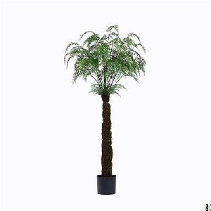 artificial fern palm trees