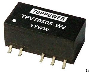 0 5w 3kvdc isolated dual smd dc converters tpvt w5