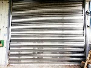 Garage Rolling Door Stainless Steel