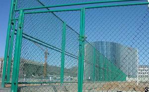 vinyl coated chain link fence