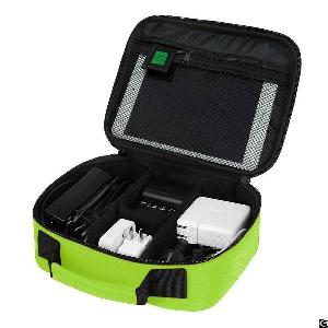 electronics travel organizer bag hard drive case usb phone cable charger