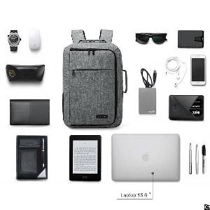 Laptop Backpack Convertible Briefcase 2-in-1 Business Travel Luggage Carrier