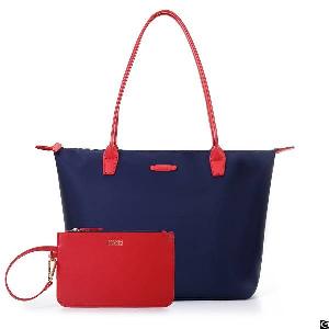 womens nylon handbag anti wrinkle beach travel shoulder tote bag