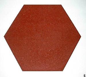 hexagonal paving tile