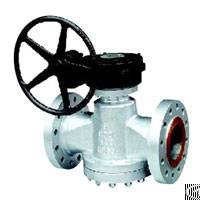 pressure balanced lubricated plug valves