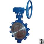 triple offset multi layer metal hard sealing butterfly valves