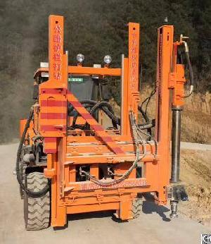 combined machine hydraulic drilling pile driver