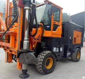 Sell Road Guardrail Installation Drilling Machine, Pile Driver