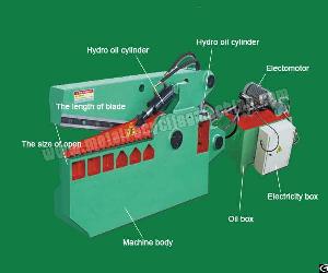 alligator shearing machine