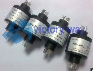 Three Circuits High Current Slip Ring Manufacture In China / Plug Straightly / Easy To Install