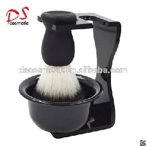 Dishi Hot Sell Plastic Shave Stand Safety Shaving Stand, Shaving Brush Set