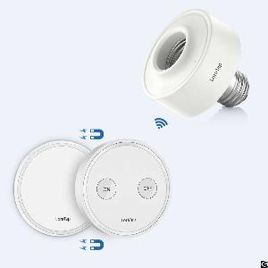 Wireless Remote Control E26 Light Bulb Socket Lamp Switch Kit Remote Control Light Fixtures