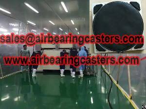 air bearing casters pictures manual instruction