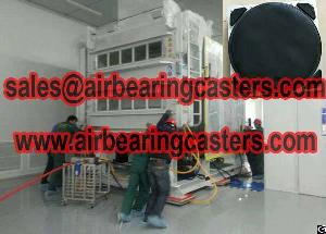 Air Bearing Casters Application With Instruction