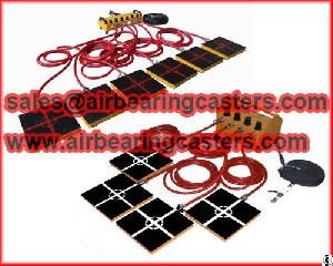 air bearings casters moving armamentarium