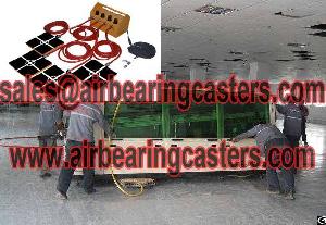 air bearings transporting heavy cargo introduced english