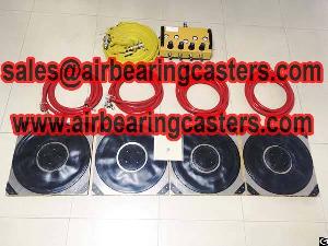 Four Air Modular Air Casters