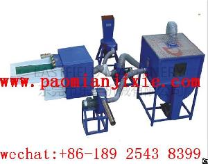 fiber carding filling machine