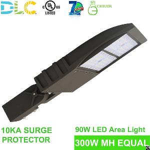 90w-300w Led Parking Lot Lights 100-277vac / 480v Ul Dlc